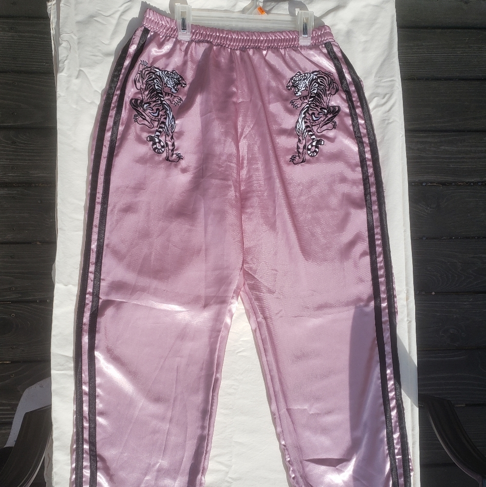 Satin Tiger Joggers